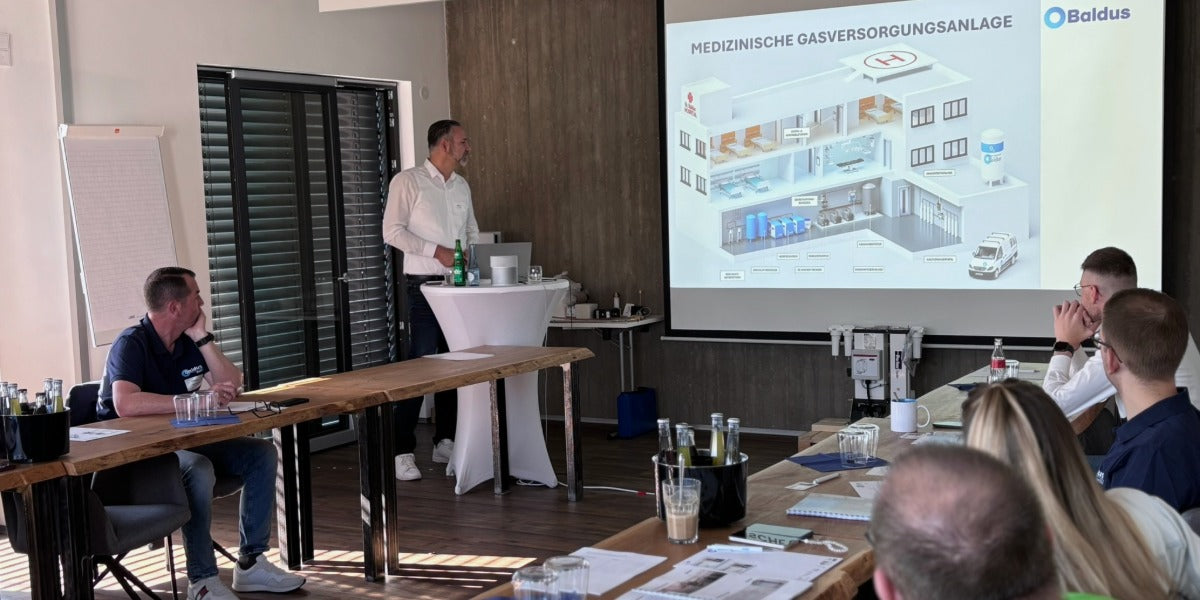 Inhouse-Schulung „Medizinische Gase“